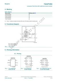 74AUP1Z04GN Datasheet Page 2
