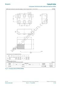 74AUP1Z04GN Datasheet Page 19