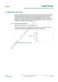 74AUP1Z125GN Datasheet Page 21