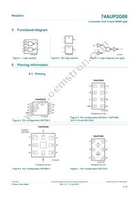 74AUP2G00GD Datasheet Page 3