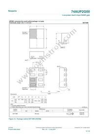74AUP2G00GD Datasheet Page 14