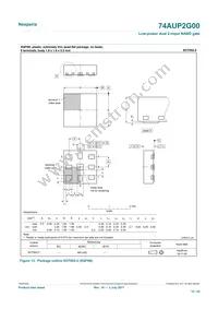 74AUP2G00GD Datasheet Page 15