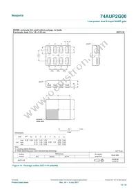 74AUP2G00GD Datasheet Page 16