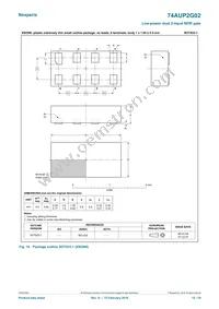 74AUP2G02GD Datasheet Page 12