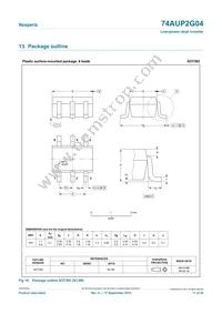 74AUP2G04GN Datasheet Page 11