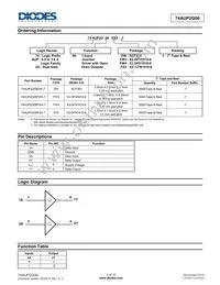 74AUP2G06DW-7 Datasheet Page 2
