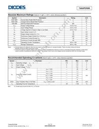 74AUP2G06DW-7 Datasheet Page 3