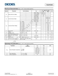 74AUP2G06DW-7 Datasheet Page 5