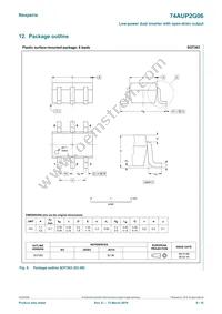 74AUP2G06GN Datasheet Page 9