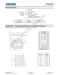 74AUP2G08RA3-7 Datasheet Page 8