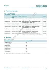 74AUP2G125GD Datasheet Page 2