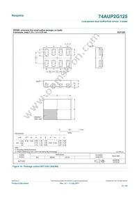 74AUP2G125GD Datasheet Page 21