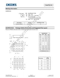 74AUP2G125RA3-7 Datasheet Page 10