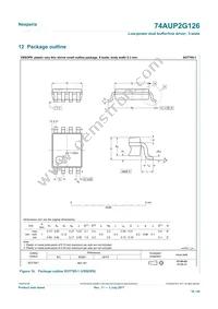 74AUP2G126GD Datasheet Page 16