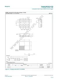 74AUP2G132GD Datasheet Page 19