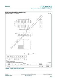 74AUP2G132GD Datasheet Page 20