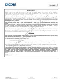 74AUP2G14DW-7 Datasheet Page 13