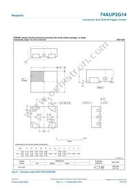 74AUP2G14GXZ Datasheet Page 19