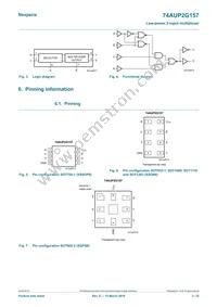 74AUP2G157GD Datasheet Page 3