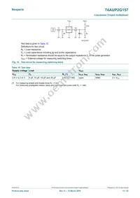 74AUP2G157GD Datasheet Page 13