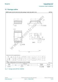 74AUP2G157GD Datasheet Page 14