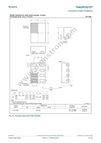 74AUP2G157GD Datasheet Page 16