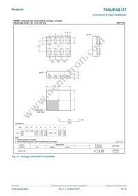 74AUP2G157GD Datasheet Page 18