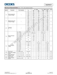 74AUP2G17DW-7 Datasheet Page 4