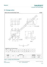 74AUP2G17GN Datasheet Page 14