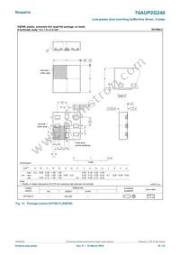 74AUP2G240GD Datasheet Page 16