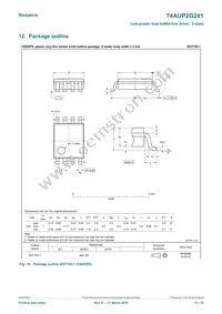 74AUP2G241GD Datasheet Page 15