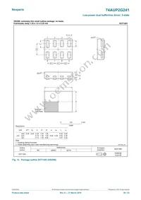 74AUP2G241GD Datasheet Page 20