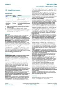 74AUP2G241GD Datasheet Page 22