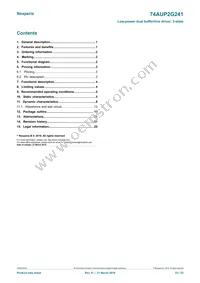 74AUP2G241GD Datasheet Page 23