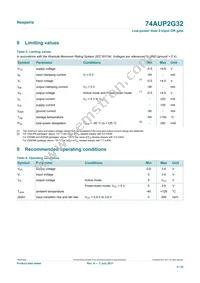 74AUP2G32GD Datasheet Page 5