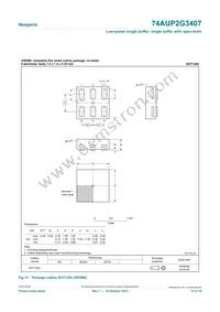 74AUP2G3407GSH Datasheet Page 15