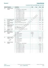 74AUP2G38GD Datasheet Page 6