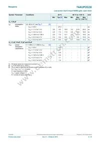 74AUP2G38GD Datasheet Page 8