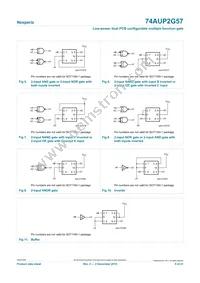 74AUP2G57DPJ Datasheet Page 5