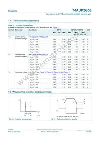 74AUP2G58DPJ Datasheet Page 13