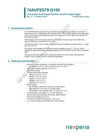 74AUP2G79DC-Q100H Datasheet Cover