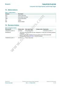 74AUP2G79DC-Q100H Datasheet Page 13