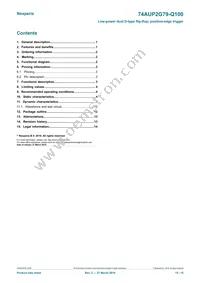 74AUP2G79DC-Q100H Datasheet Page 15