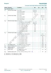 74AUP2G80GD Datasheet Page 7