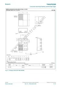 74AUP2G80GD Datasheet Page 15