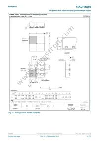 74AUP2G80GD Datasheet Page 16