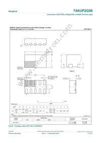 74AUP2G98DPJ Datasheet Page 17