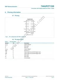 74AUP2T1326GF Datasheet Page 4