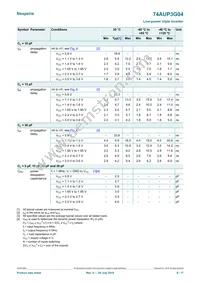 74AUP3G04GD Datasheet Page 8