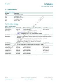 74AUP3G04GD Datasheet Page 15